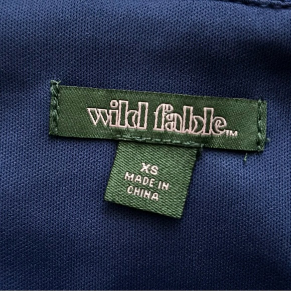 Wild Fable - Mini Dress - Sparkly Royal Blue - Size XS - Picture 3 of 4